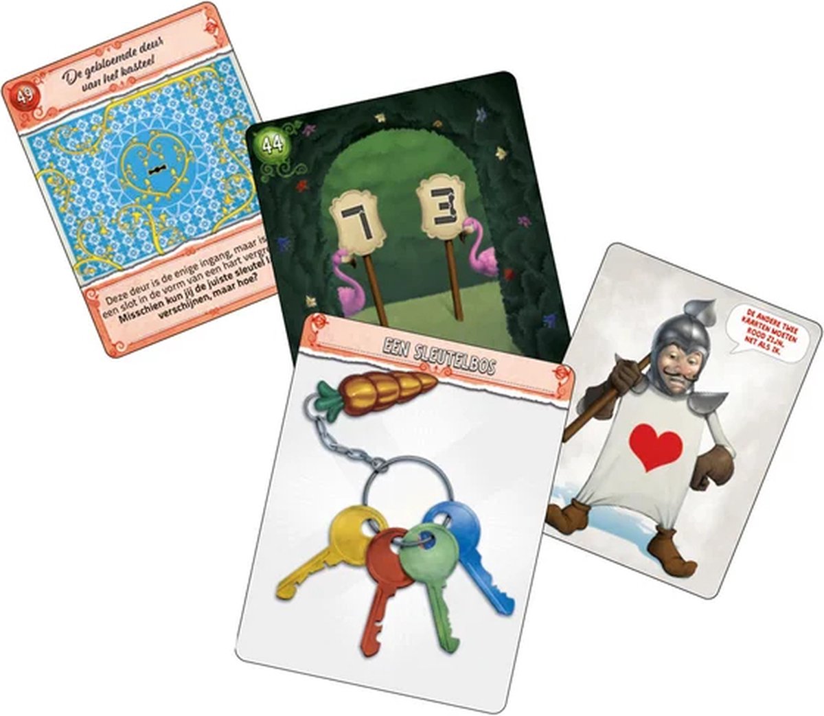 999 Games - Pocket Escape Room - in Wonderland - Escape Room Spel - Los puzzels op en ontsnap - Gezelschapsspel - Breinbreker - Nederlandstalig - Klein cadeautje