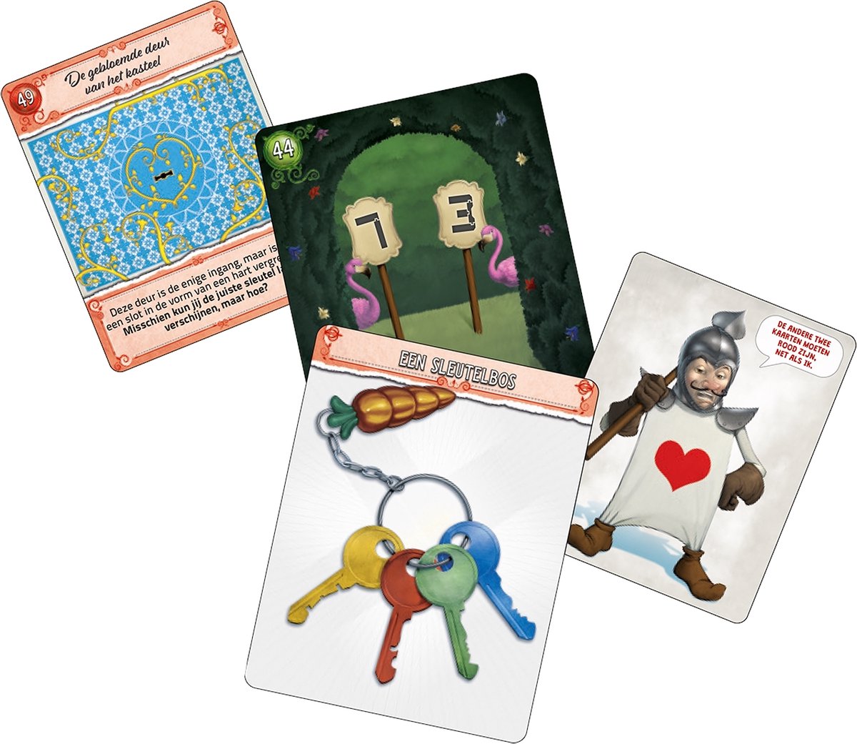 999 Games - Pocket Escape Room - in Wonderland - Escape Room Spel - Los puzzels op en ontsnap - Gezelschapsspel - Breinbreker - Nederlandstalig - Klein cadeautje
