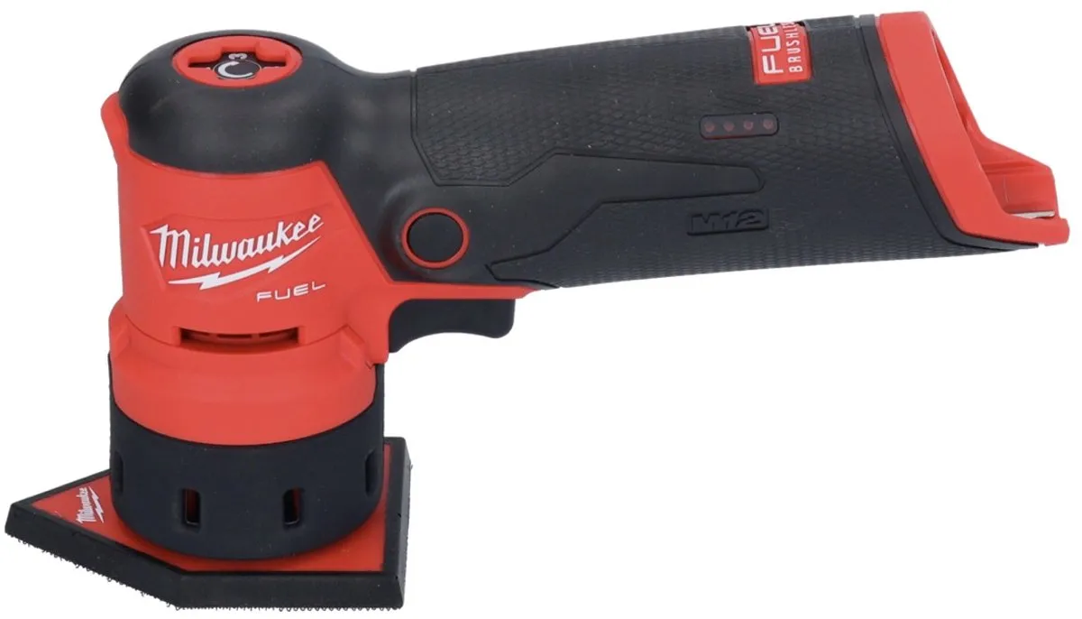Milwaukee M12 FDSS-422X Accu Spot-schuurmachine - 2x 2.0Ah - afbeelding 2 van 5