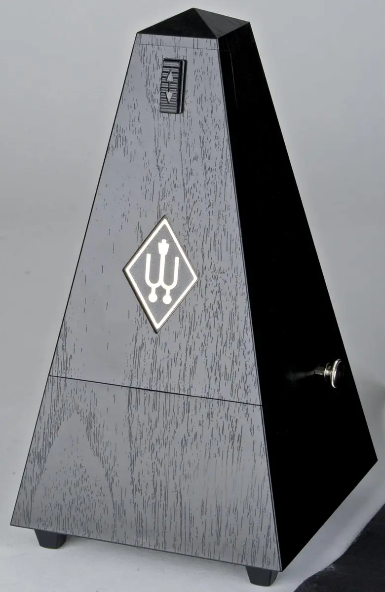 Boston Wittner M 855 161 Metronoom - Pyramide Glanzend Zwart - afbeelding 2 van 3
