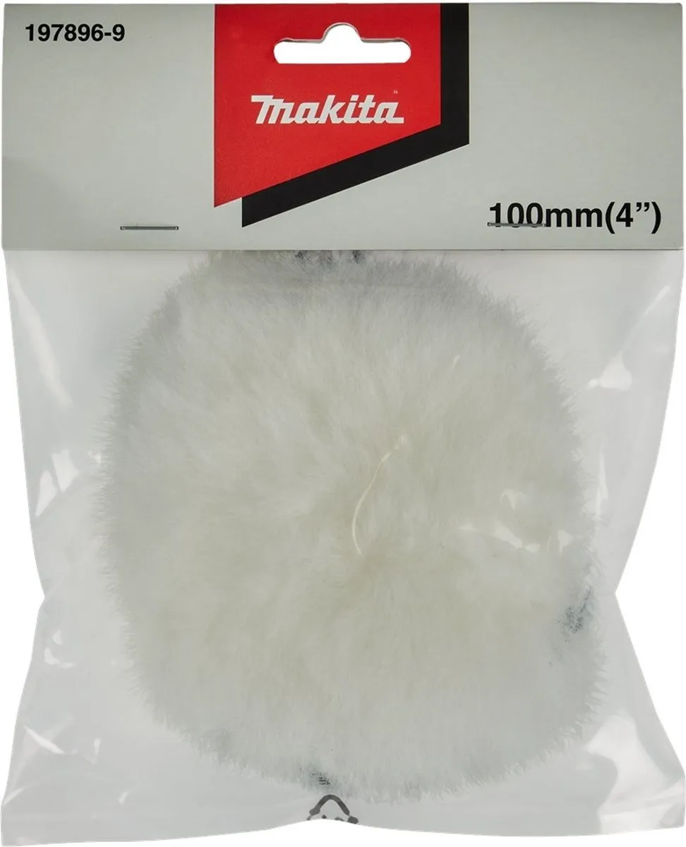 Makita Wollen Polijstschijf 100mm - 197896-9