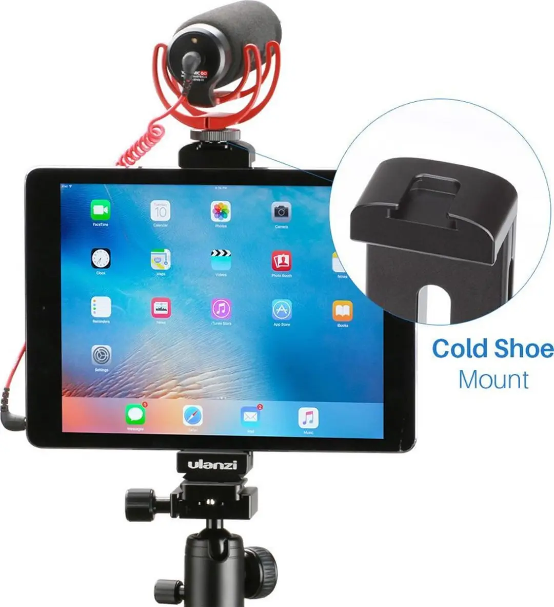Ulanzi U-Pad Pro Tablethouder 685 - Metaal - Zwart