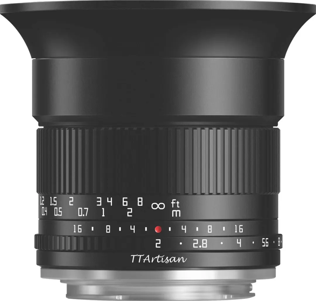 TTArtisan 10mm F2 Asph. APS-C Objectief