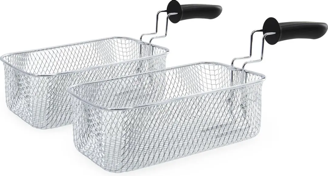 Tomado TDF6001B Dubbele Frituurpan 2x3L - Zwart