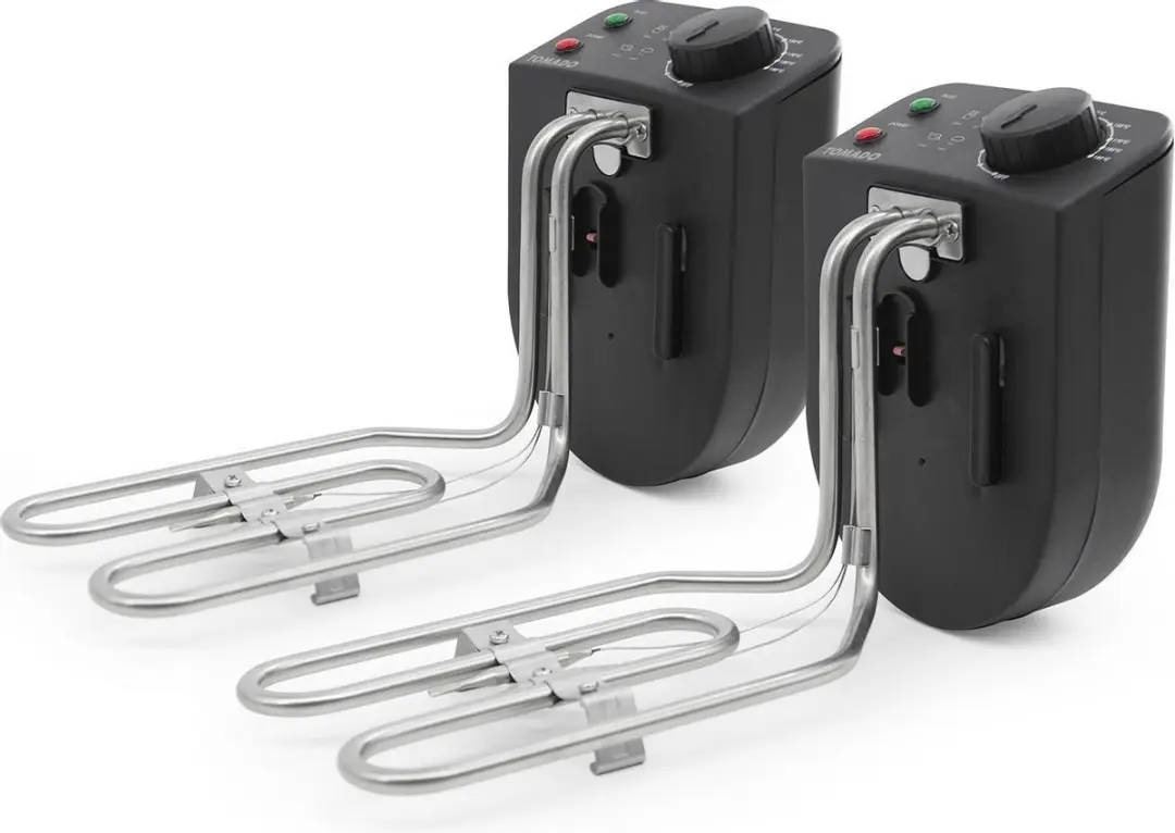 Tomado TDF6001B Dubbele Frituurpan 2x3L - Zwart