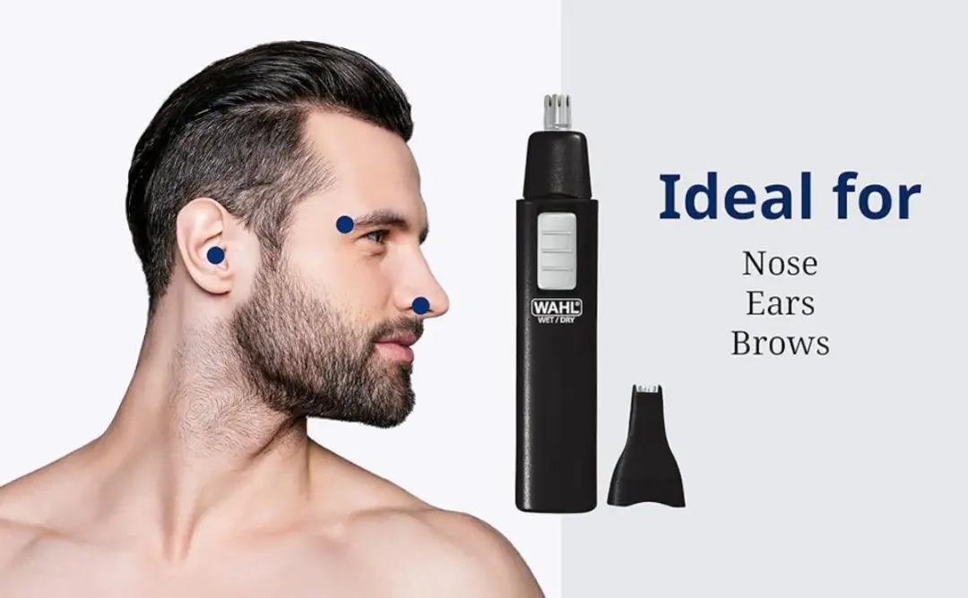 Wahl 5567-500 Neus Oor Wenkbrauwtrimmer - Nat & Droog - Zwart