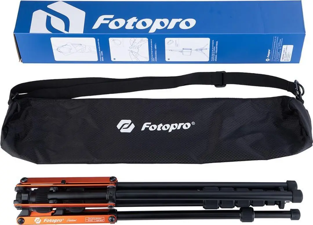Fotopro TR-01A Aluminium Statief - Licht - 2 kg - Zwart