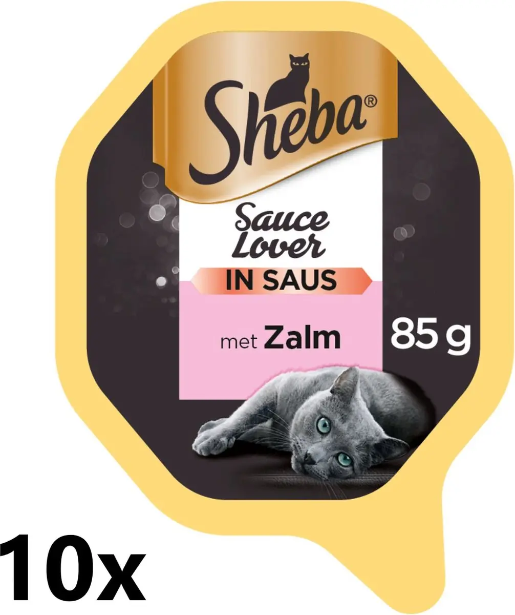Sheba Alu Zalm Kattenvoer Kuipjes