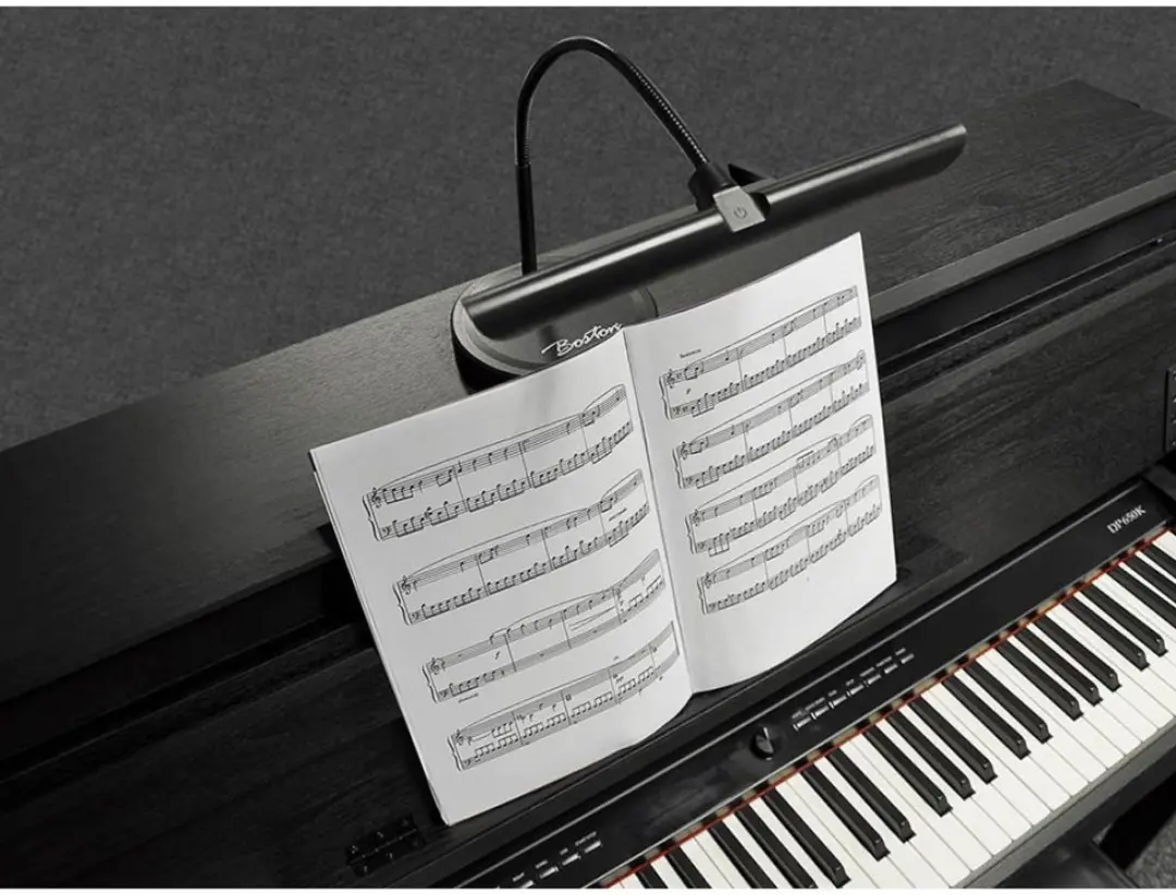 Boston PLM-180 Pianolamp - Zwart