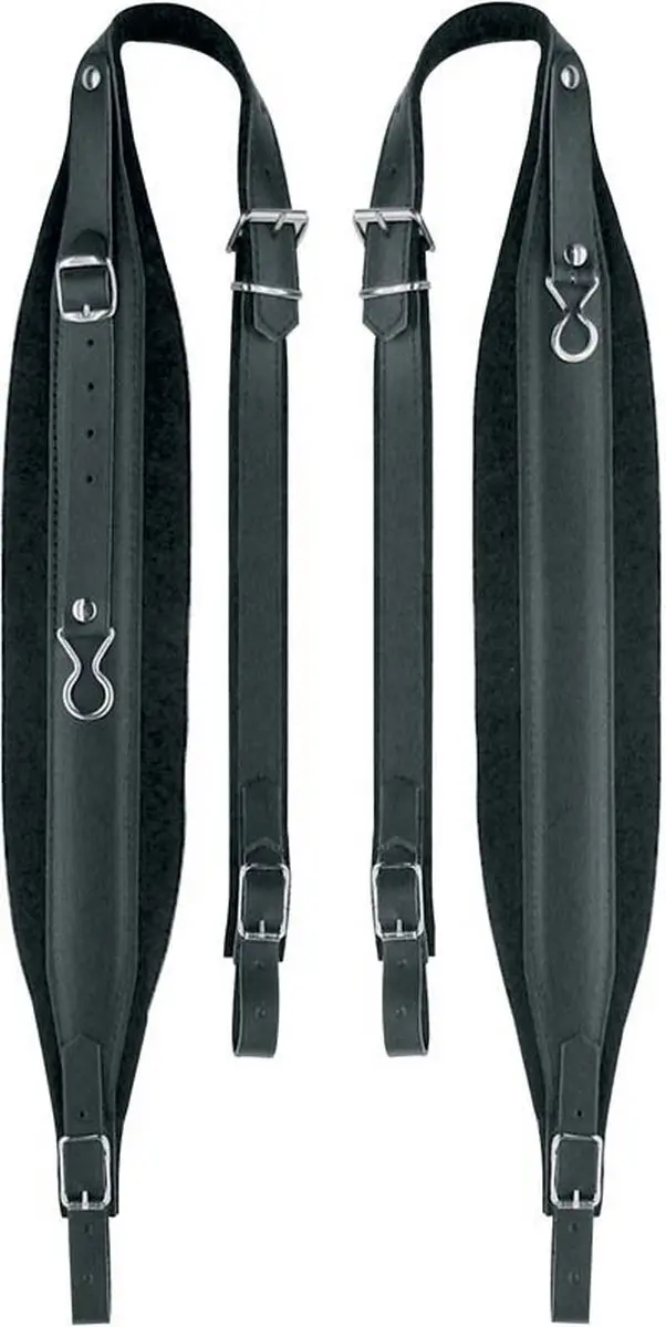 Boston Accordeonriem 80-96 Bas 8cm