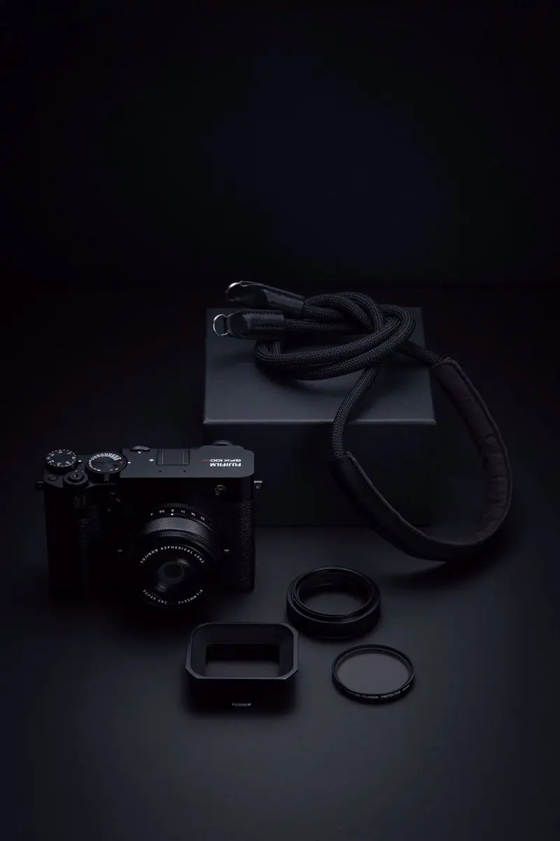 Fujifilm GFX100RF Compactcamera 102MP - Zwart