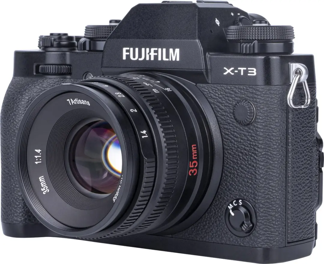 7Artisans 35mm F1.4 Fujifilm X-Mount Objectief - 49mm