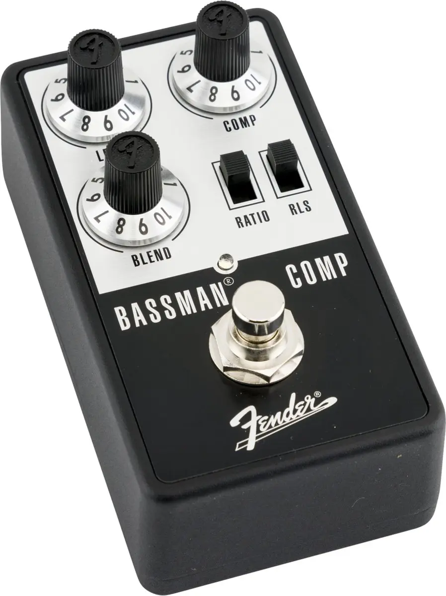 Fender Bassman Compressor Bascompressor - Zwart