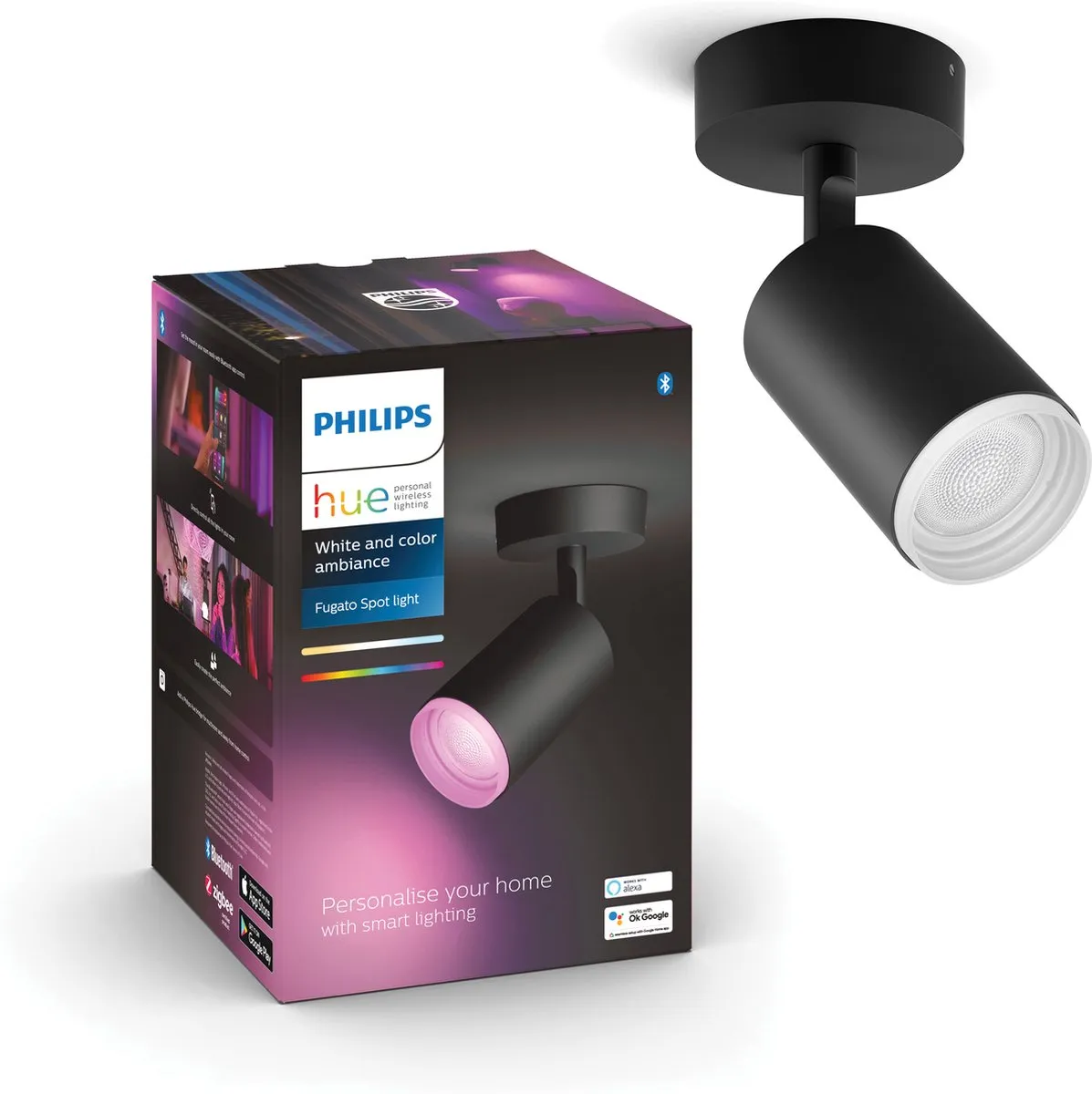 Philips Hue Fugato Opbouwspot RGBW