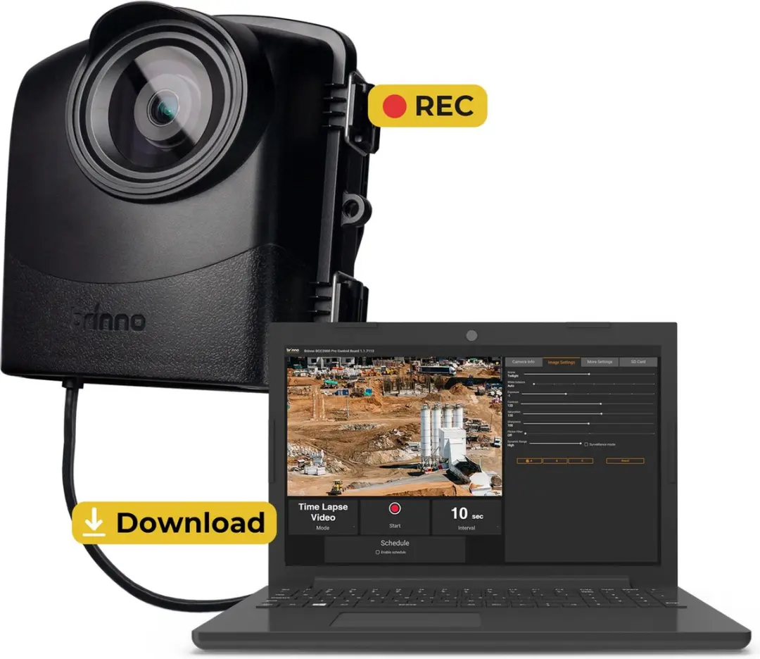 Brinno BCC2000PLUS Bouwcamera - Bundel met AFB1000 Extender - afbeelding 6 van 6