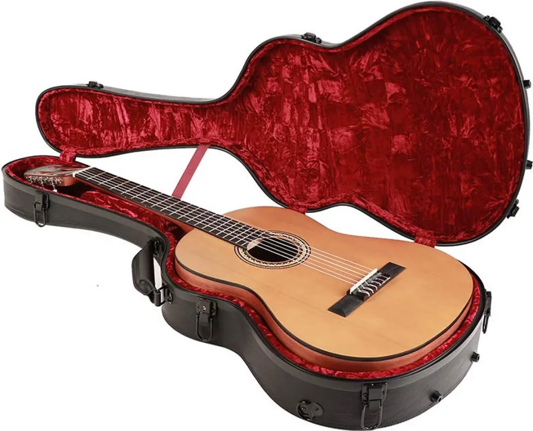 Boston El Clásico CCL-900 Koffer Glasvezel - Zwart/Rood