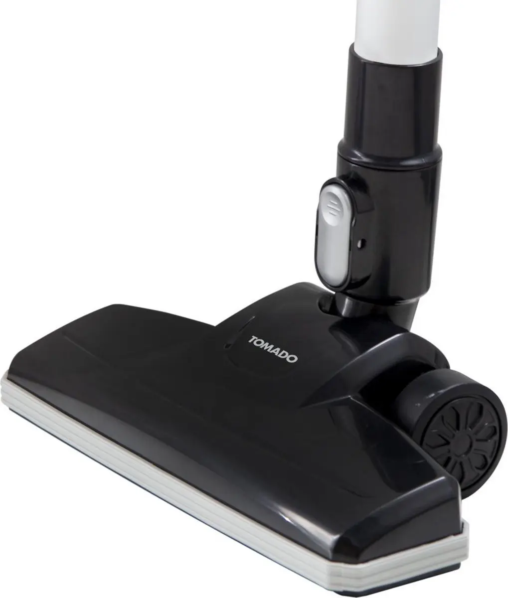 Tomado TVC0401B Steelstofzuiger met snoer - 450W - 0,4L - Zwart