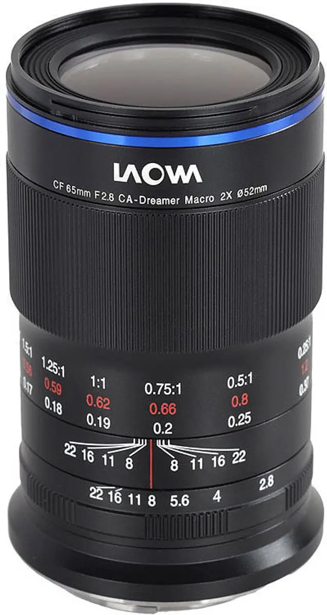 LAOWA 65mm f/2.8 2X Ultra-Macro Lens - Canon RF - Zwart