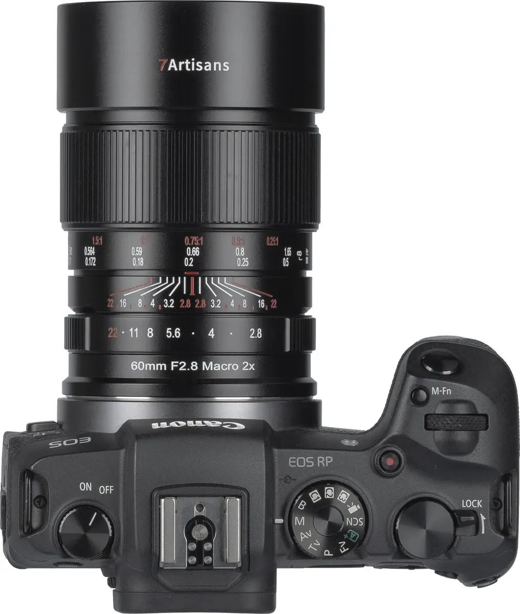 7Artisans 60mm F2.8 Macro 2x RF - Canon - afbeelding 6 van 6