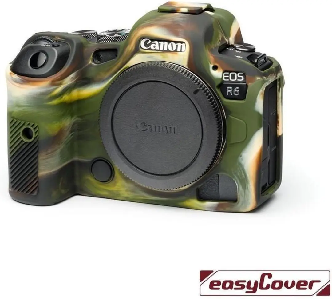 EasyCover Body Cover Canon R5/R6 Camouflage - 8717729525272 - afbeelding 6 van 6