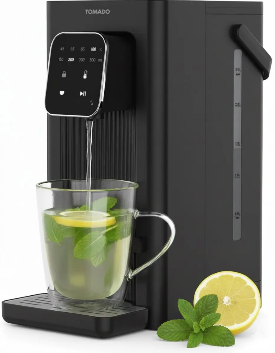 Tomado TWD2503B Heetwaterdispenser 2,5L - Digitaal display