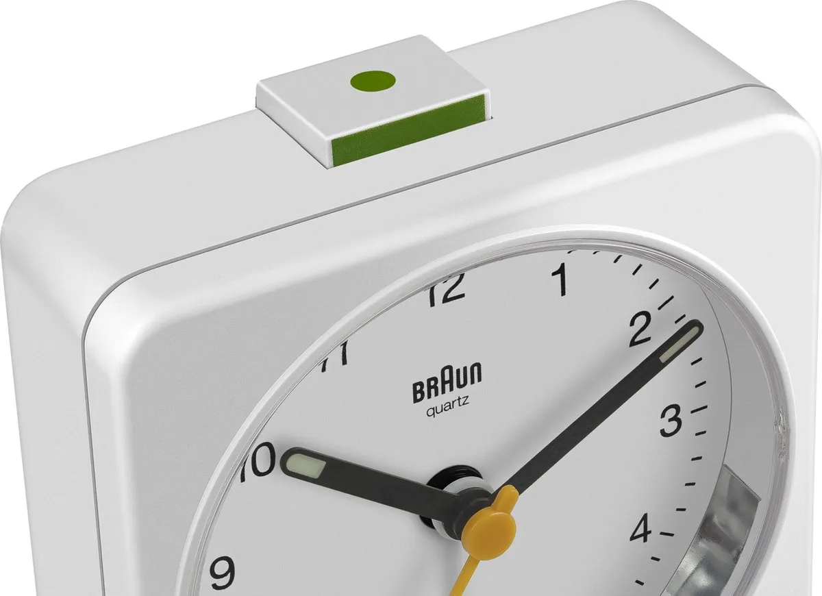 Braun BC03W Wekker - Wit