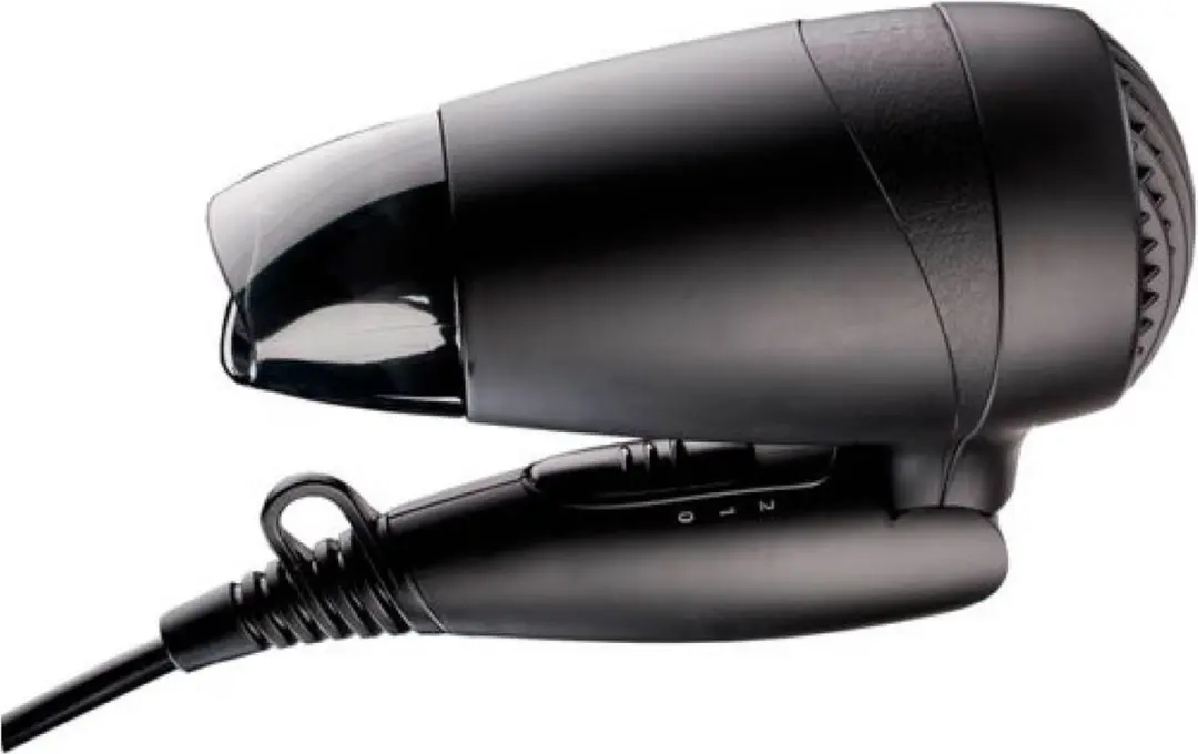 Carmen Tiny Travel TD1215 Reisföhn 1200W - Zwart