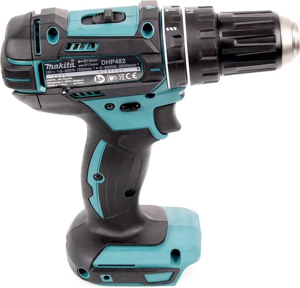 Makita DHP482RG Klopboormachine 18V - 2x 6.0Ah + Lader