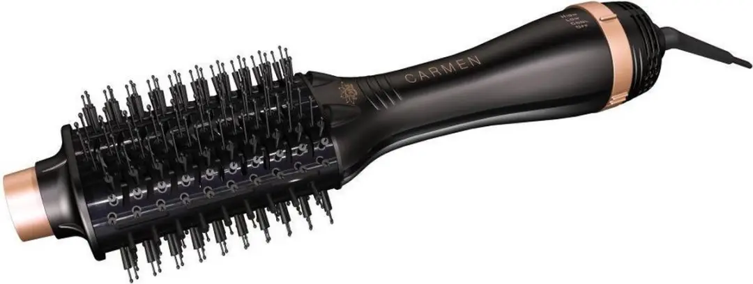 Carmen DC1090 Föhnborstel - 900W - Ovaal - Zwart/roségoud - afbeelding 6 van 6