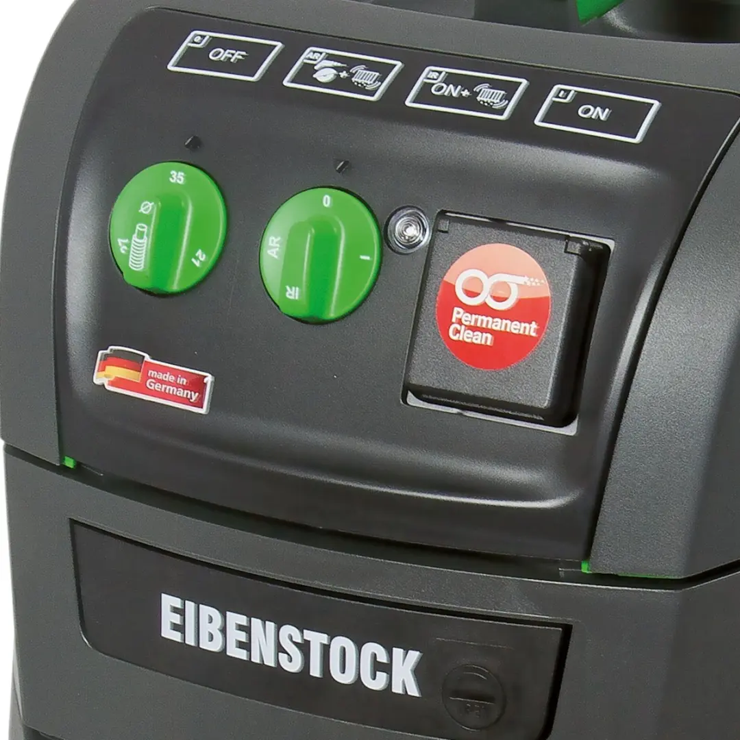 Eibenstock DSS 35M iP Industriële Stofzuiger 1600W 35L - Zwart Groen