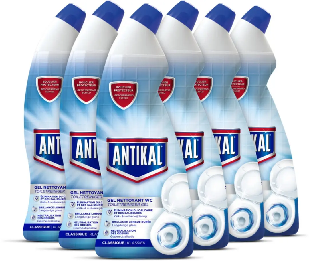 Antikal WC Gel - 6x750ml Voordeelverpakking