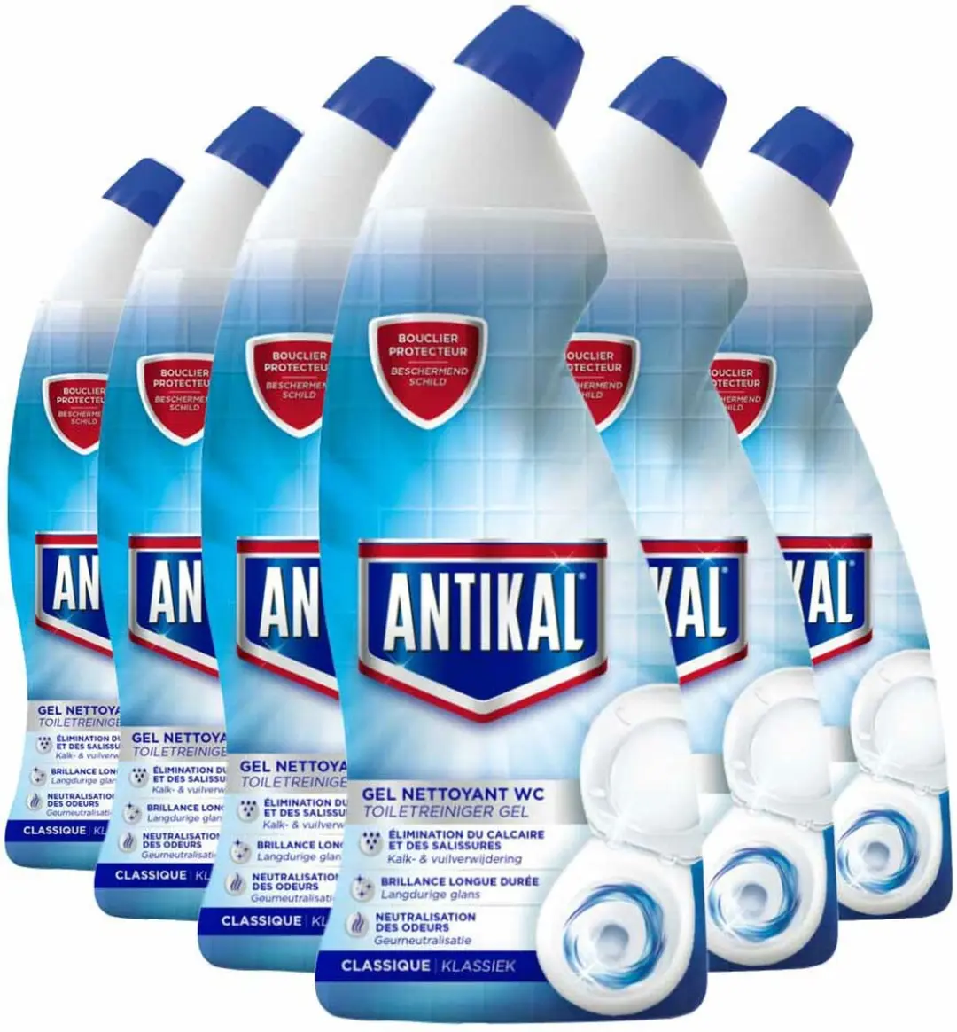 Antikal WC Gel - 6x750ml Voordeelverpakking