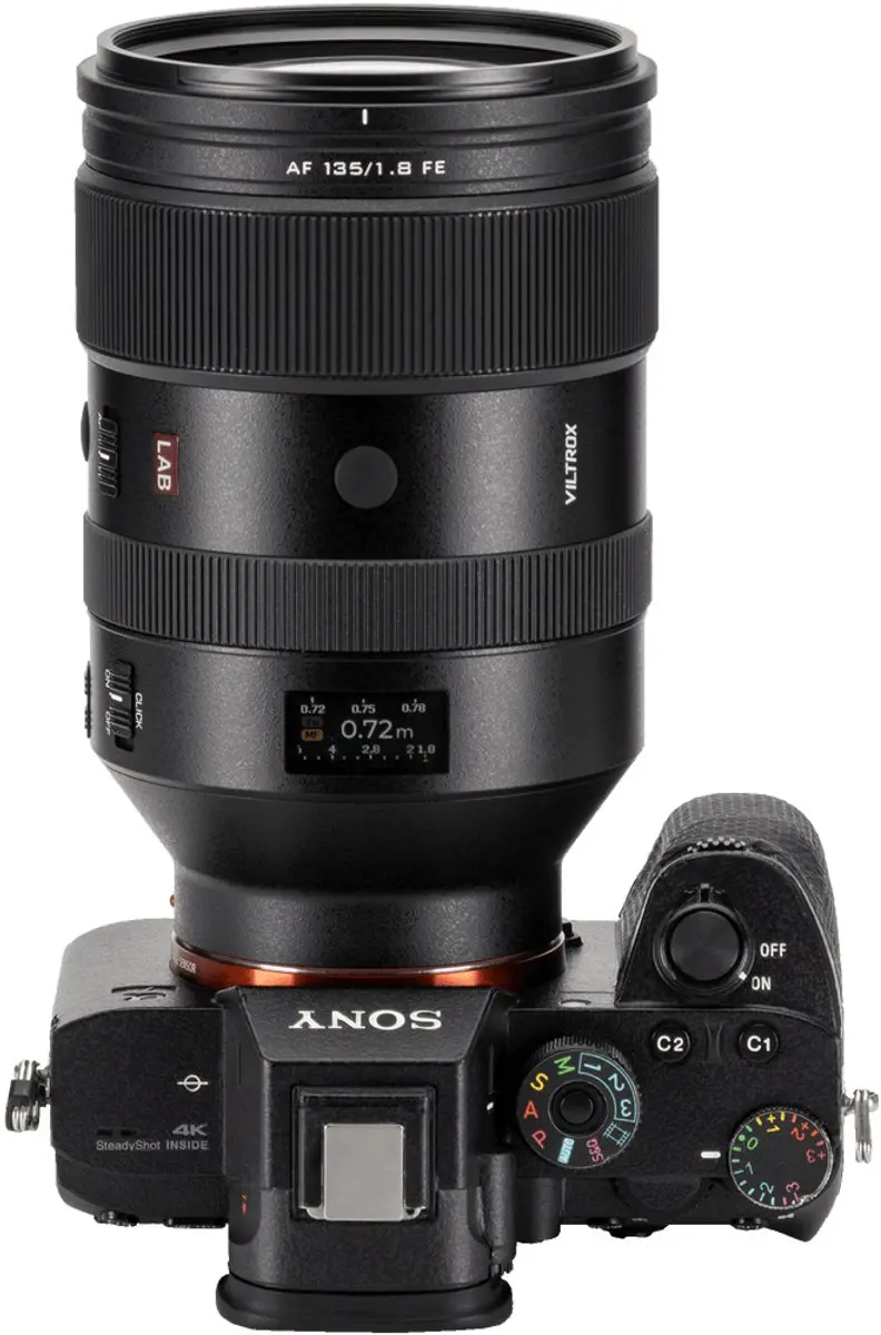 Viltrox 135mm F1.8 Sony FE Objectief - 82mm