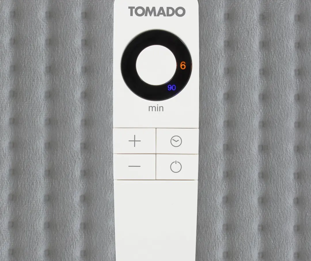 Tomado THP0602G Elektrisch Warmtekussen 40x60cm - 6 standen - Grijs