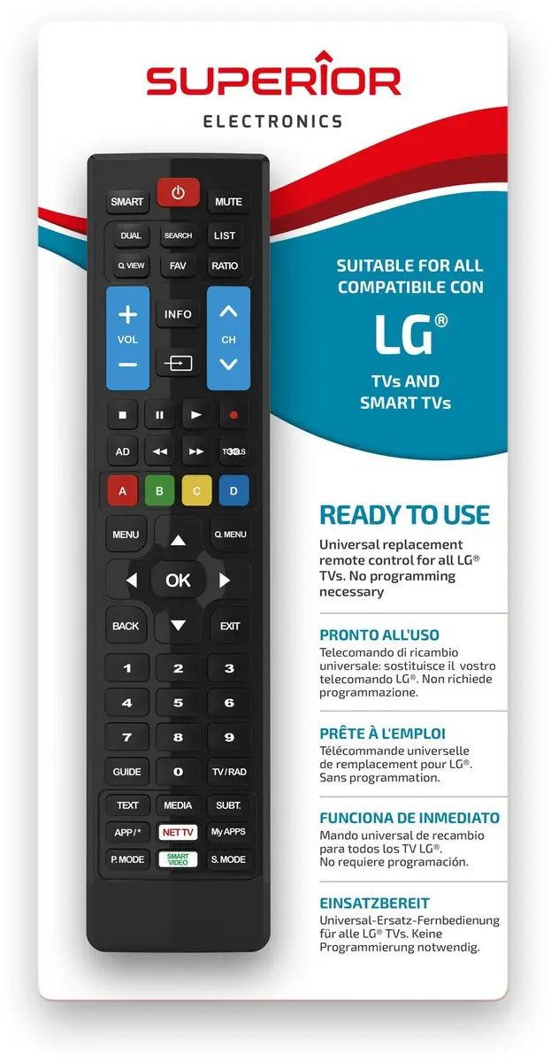 Superior Universele LG Afstandsbediening