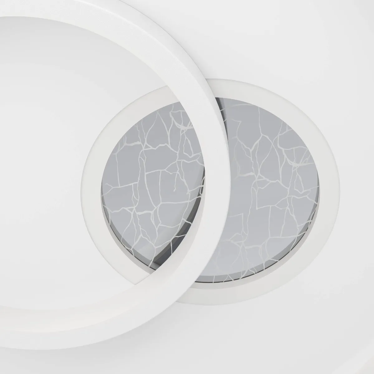 Eglo Tiriolo Plafondlamp LED Ø38cm - Wit/Goud