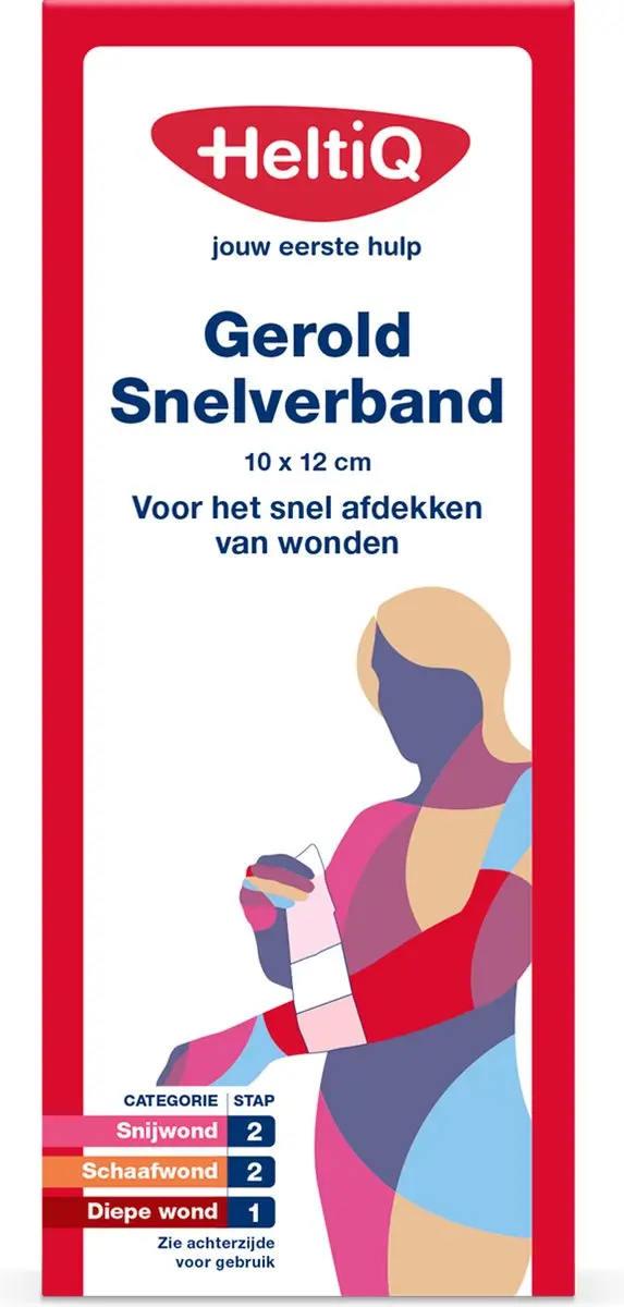 Heltiq Snelverband Rol 10x12cm