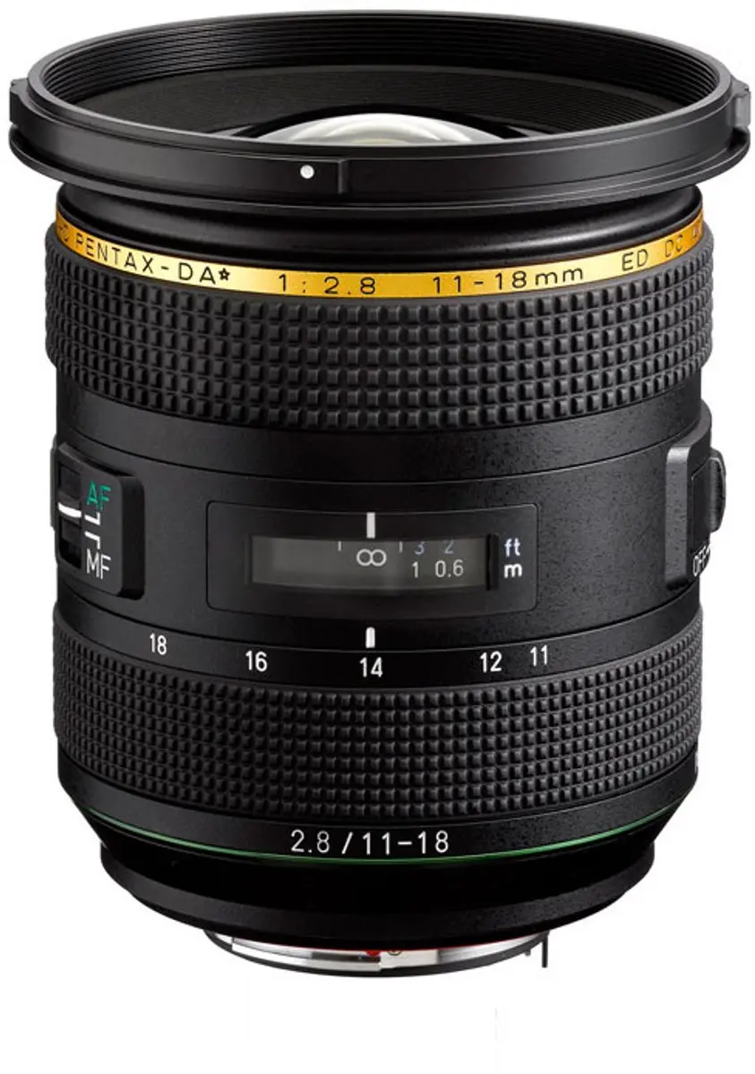 Pentax DA HD 11-18mm f2.8 ED DC AW