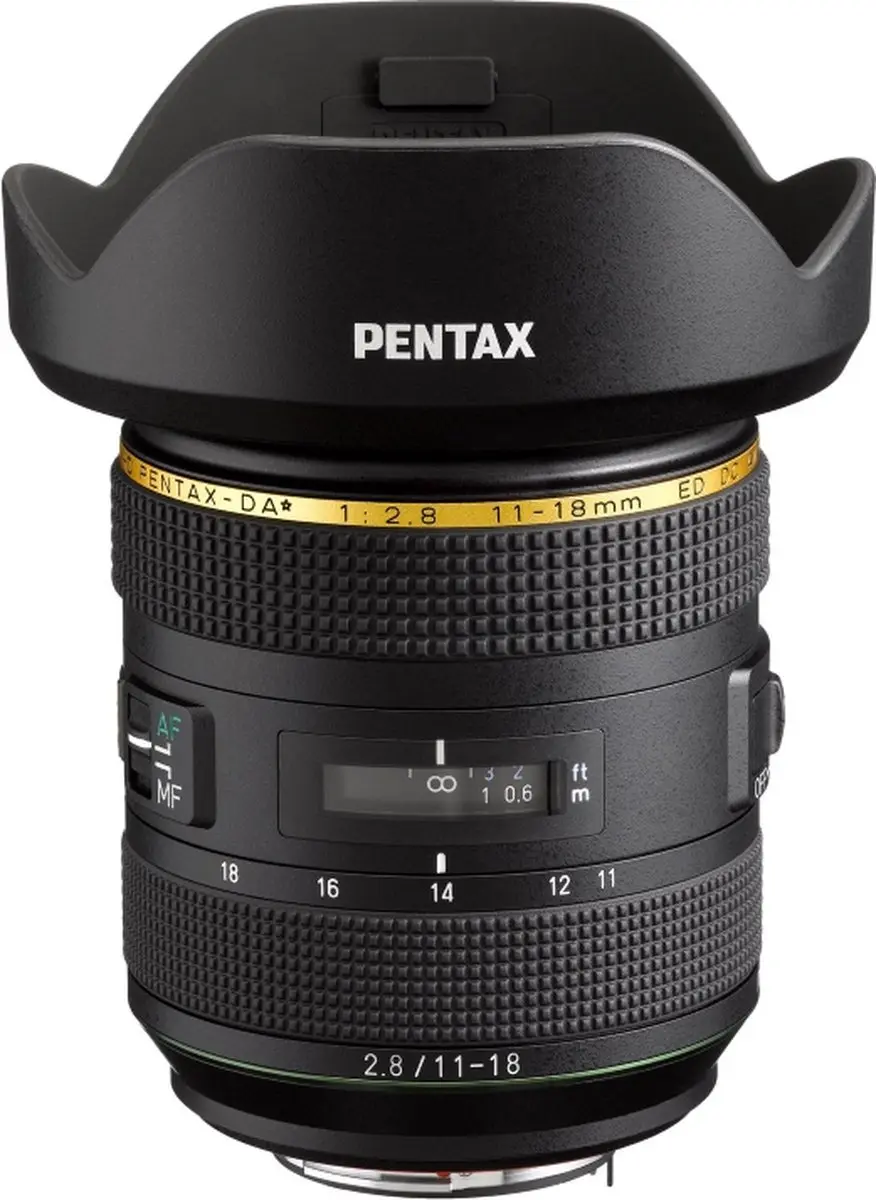 Pentax DA HD 11-18mm f2.8 ED DC AW - 82mm