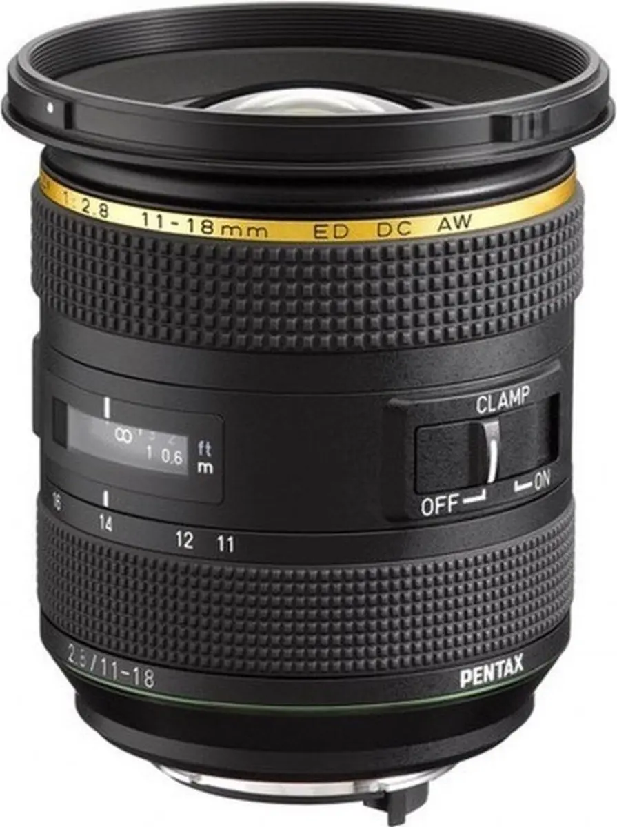 Pentax DA HD 11-18mm f2.8 ED DC AW - 82mm