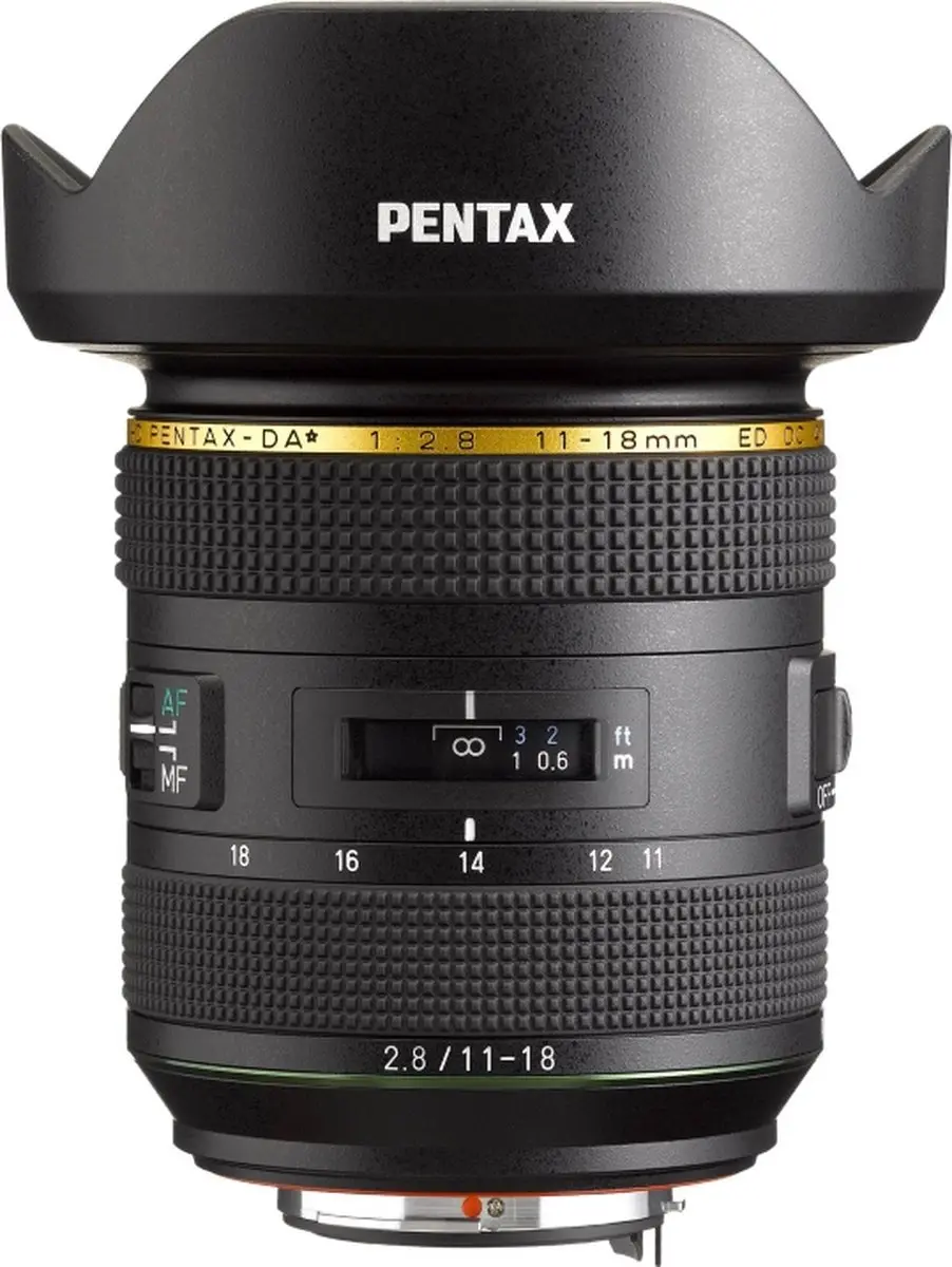Pentax DA HD 11-18mm f2.8 ED DC AW - 82mm