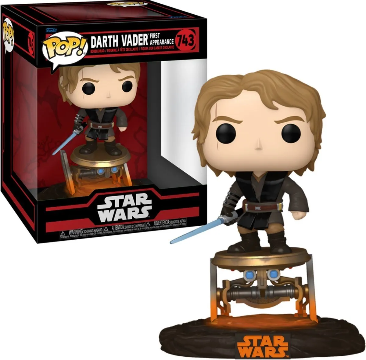 Funko Pop Rides Deluxe Star Wars Darth Vader First Appearance