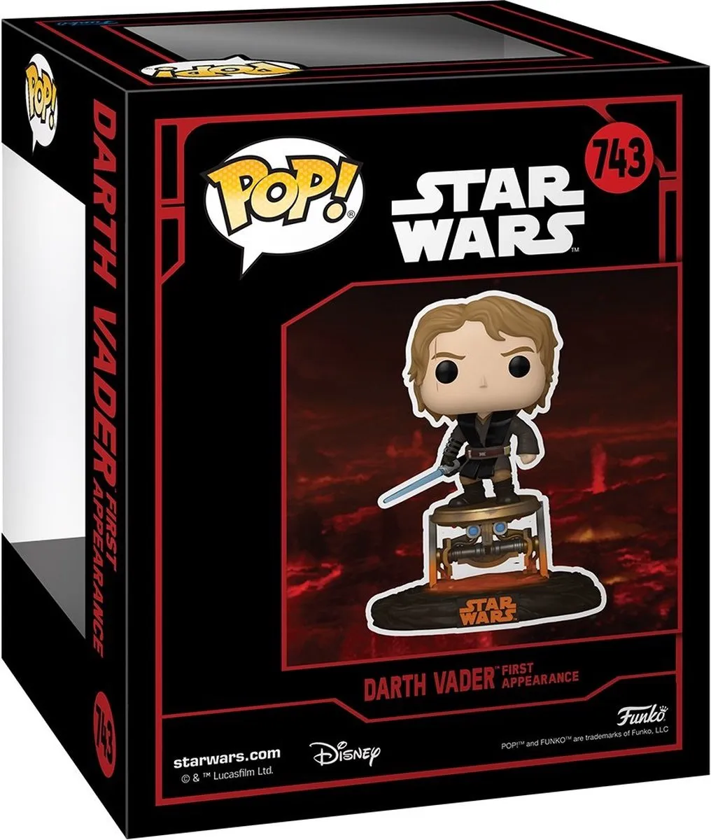 Funko Pop Rides Deluxe Star Wars Darth Vader First Appearance
