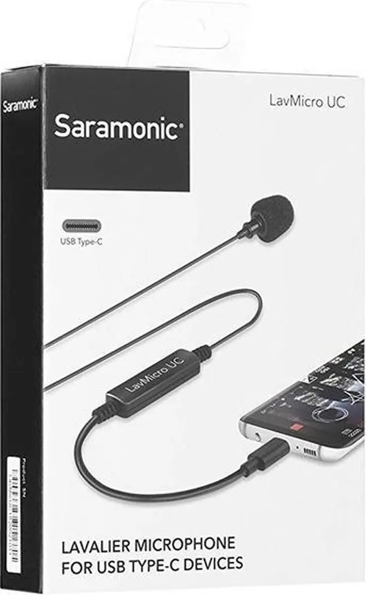 Saramonic LavMicro UC Lavalier Microfoon - USB-C