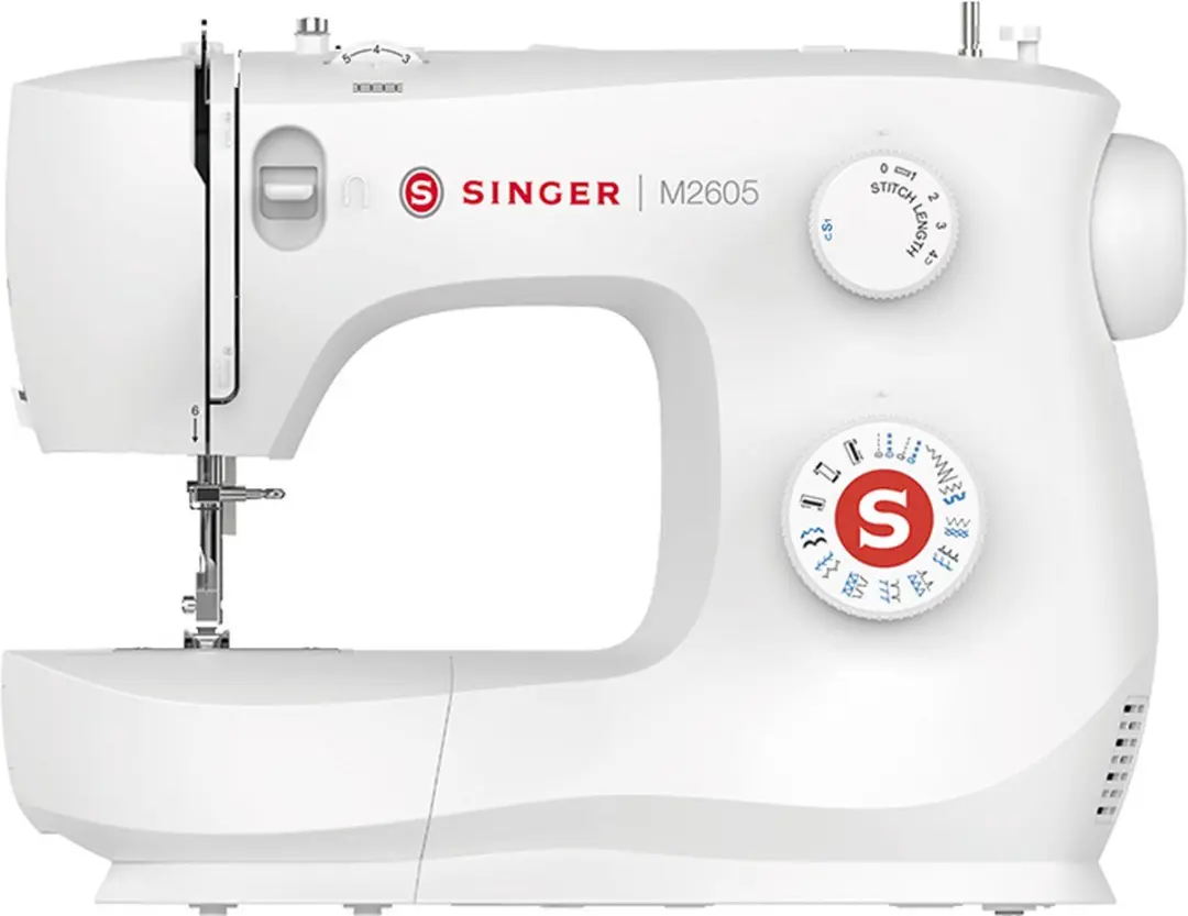 Singer M2605 Naaimachine - 12 Steken - Wit