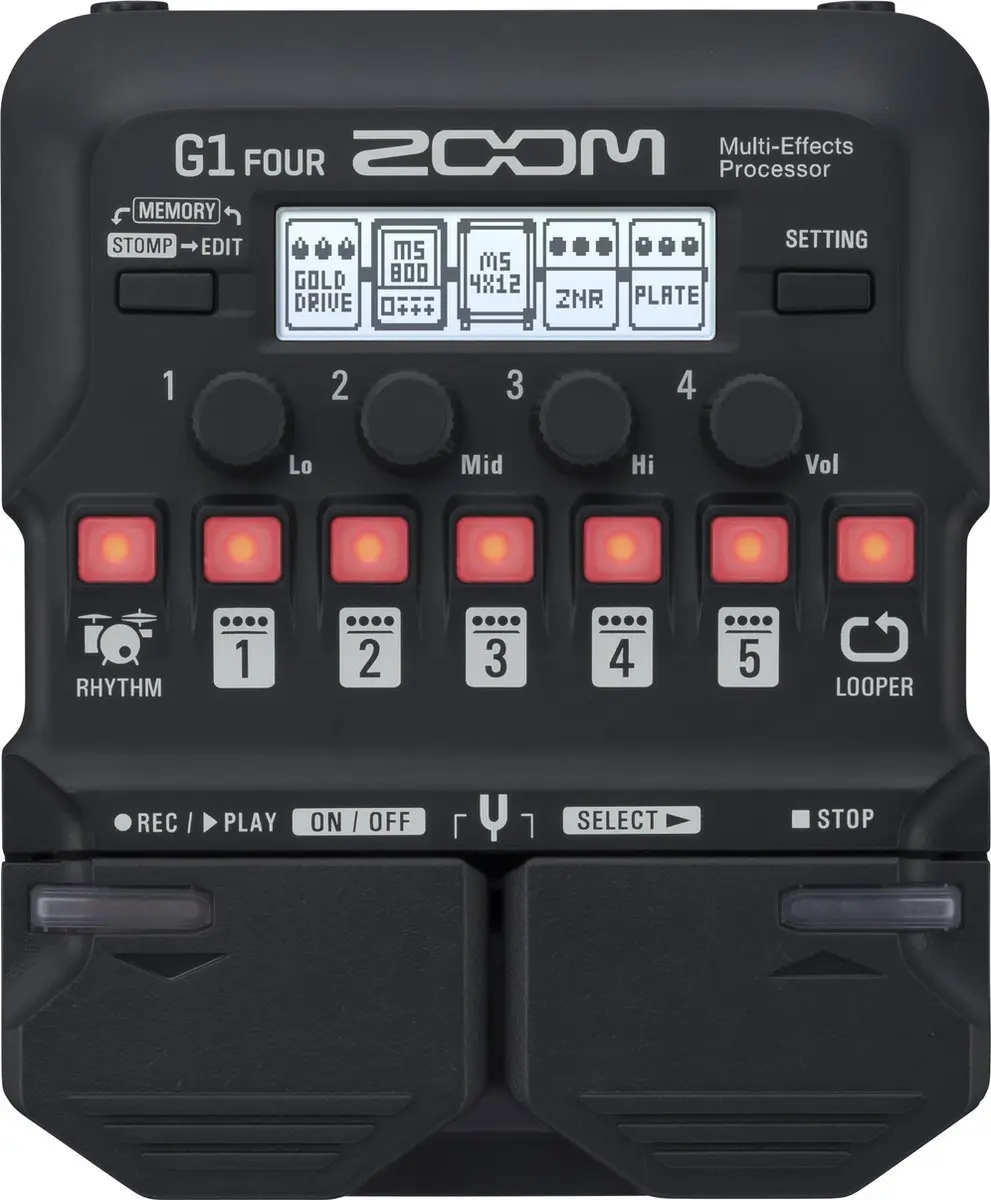 Zoom G1 FOUR Multi-Effect Unit
