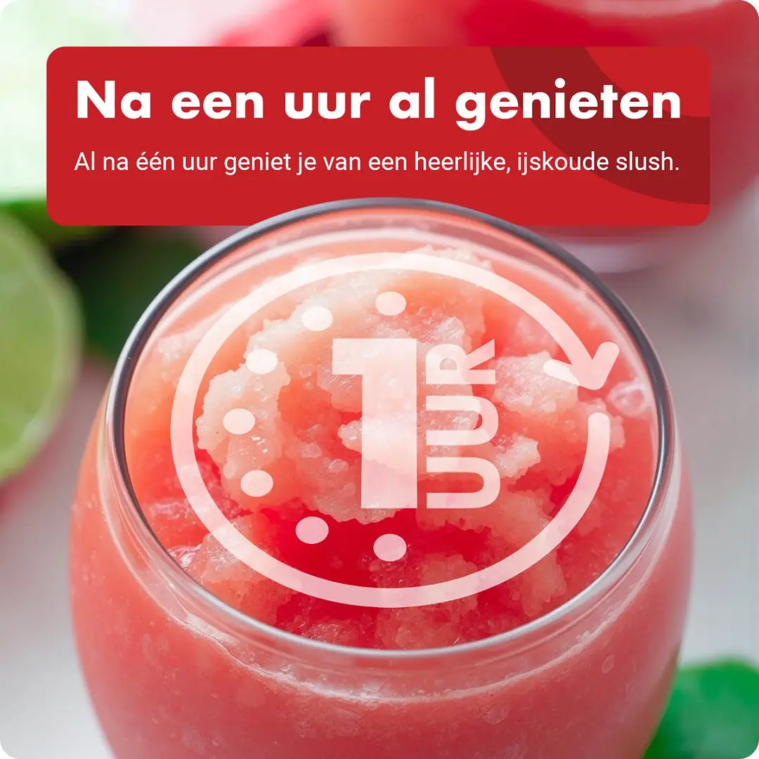 Tomado TSM2002B Slushmachine - 5 Programma's - 220W - Zwart