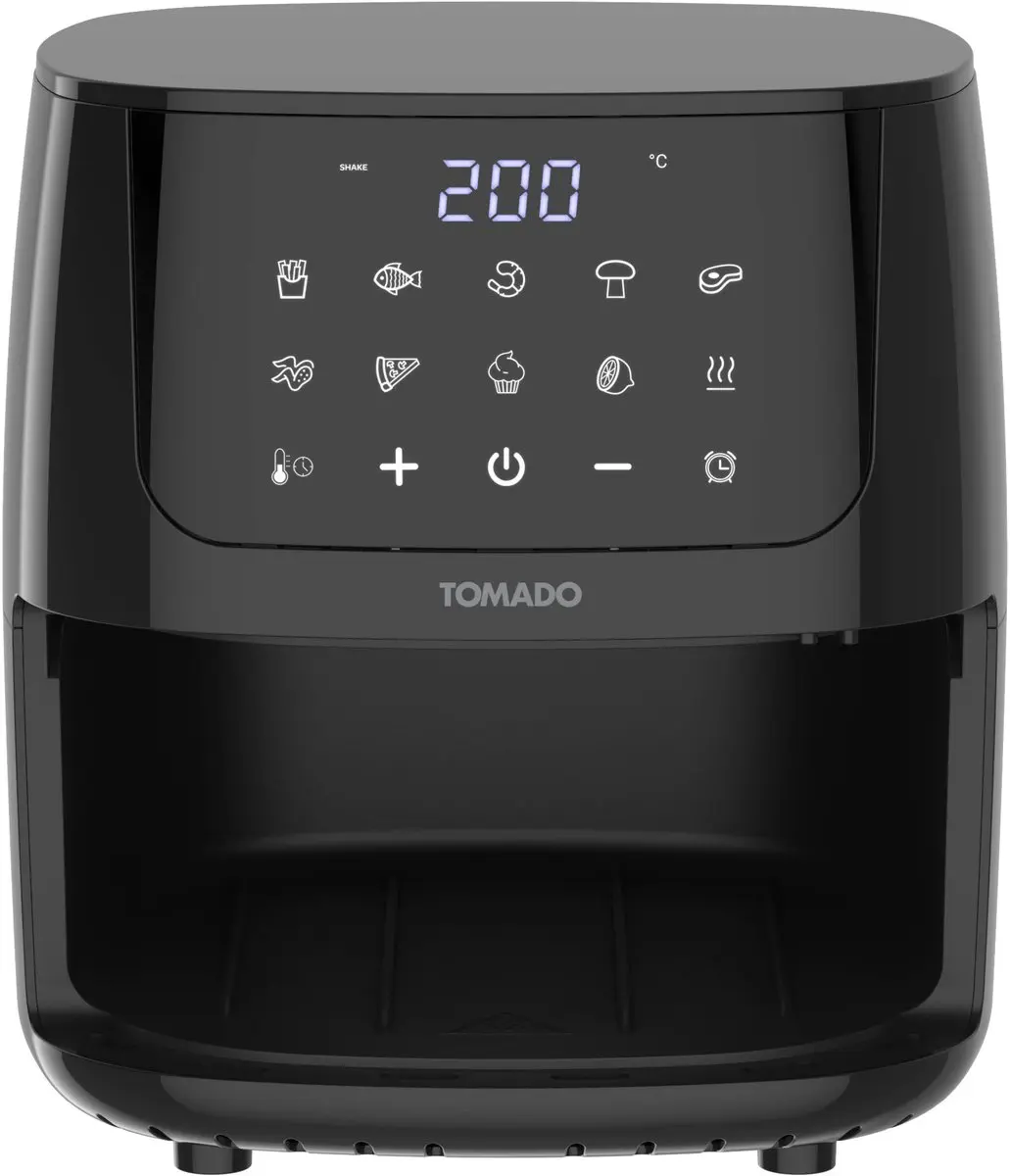 Tomado TAF2002B Mini Airfryer 1400W - 2L - Zwart