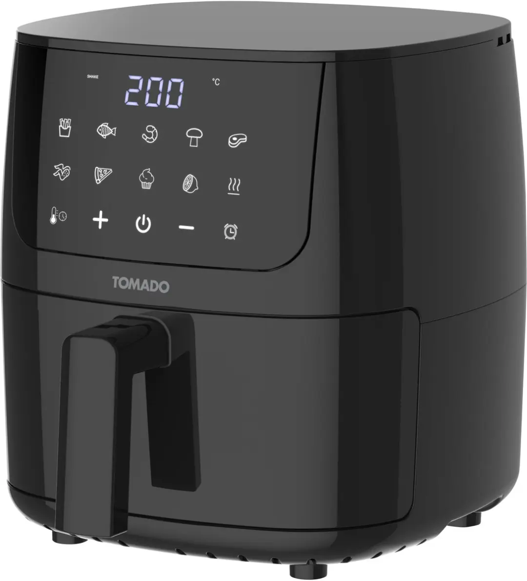 Tomado TAF2002B Mini Airfryer 1400W - 2L - Zwart