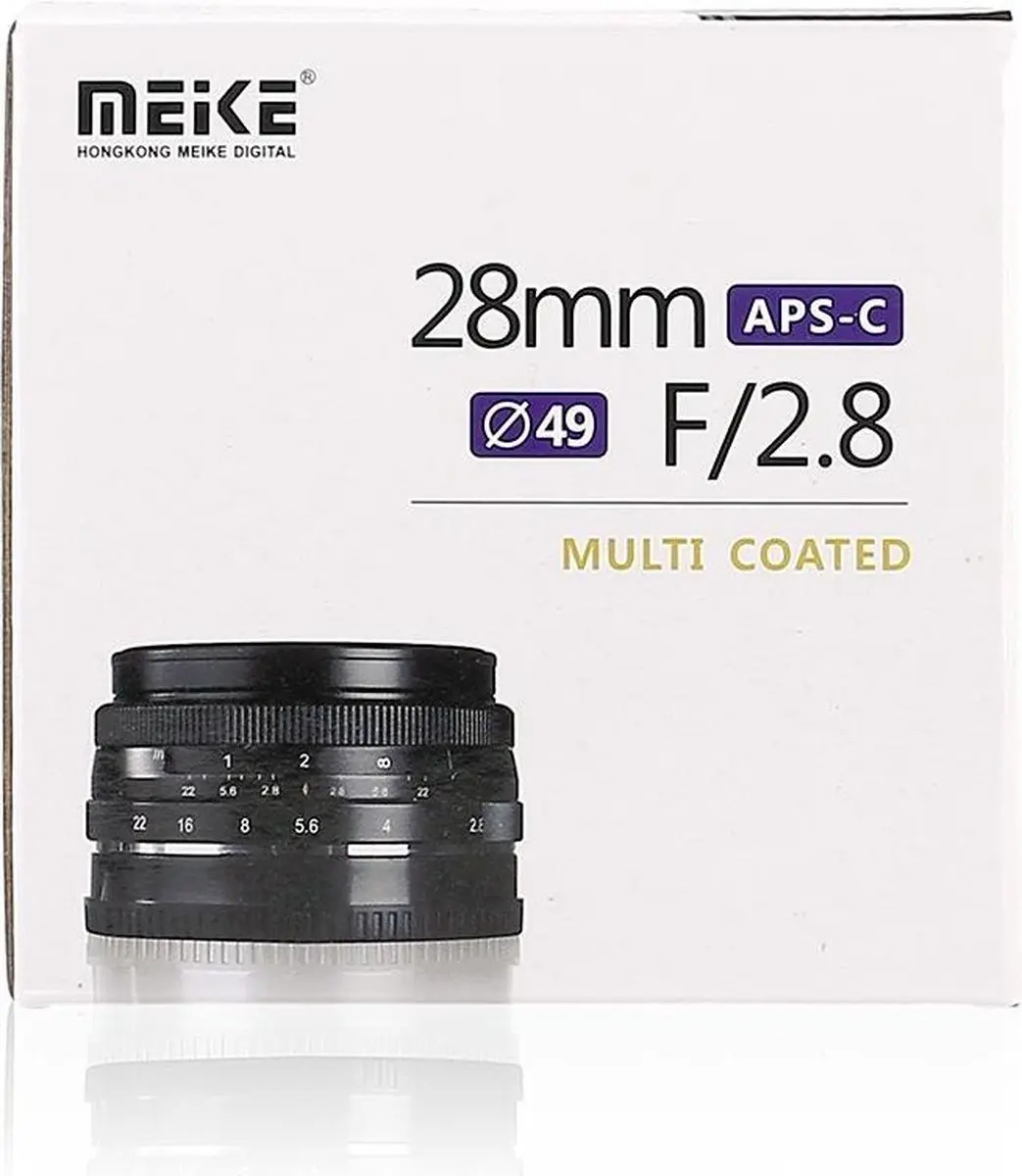 Meike 28mm F2.8 MK Sony E-Mount - 49mm